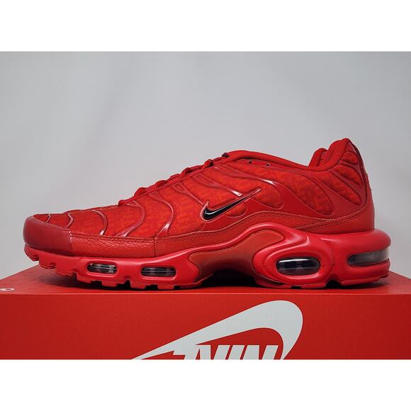Nike Air Max Plus CHILE RED DD9609-600 Size 11.5 WORN - Picture 3 of 8